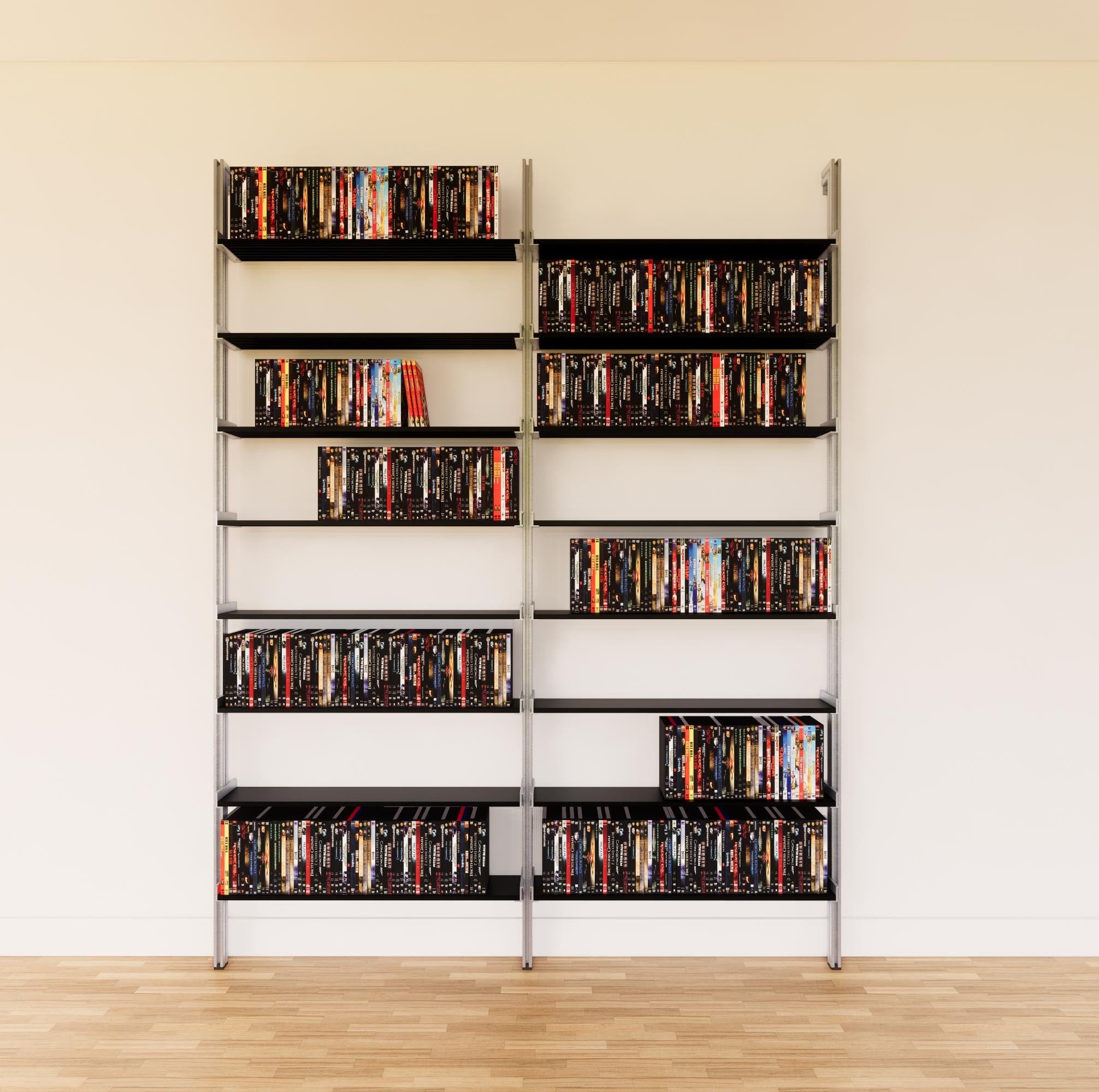 DVD Media Storage Shelving