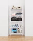 Adjustable Closet Shelving System - 5 Shelves.