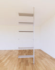 ModShelf Floor to Ceiling Room Divider Shelving w/Cabinets