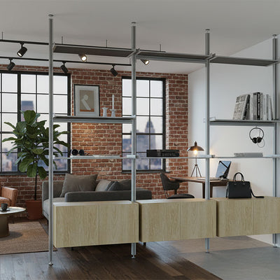 Room Divider Shelving