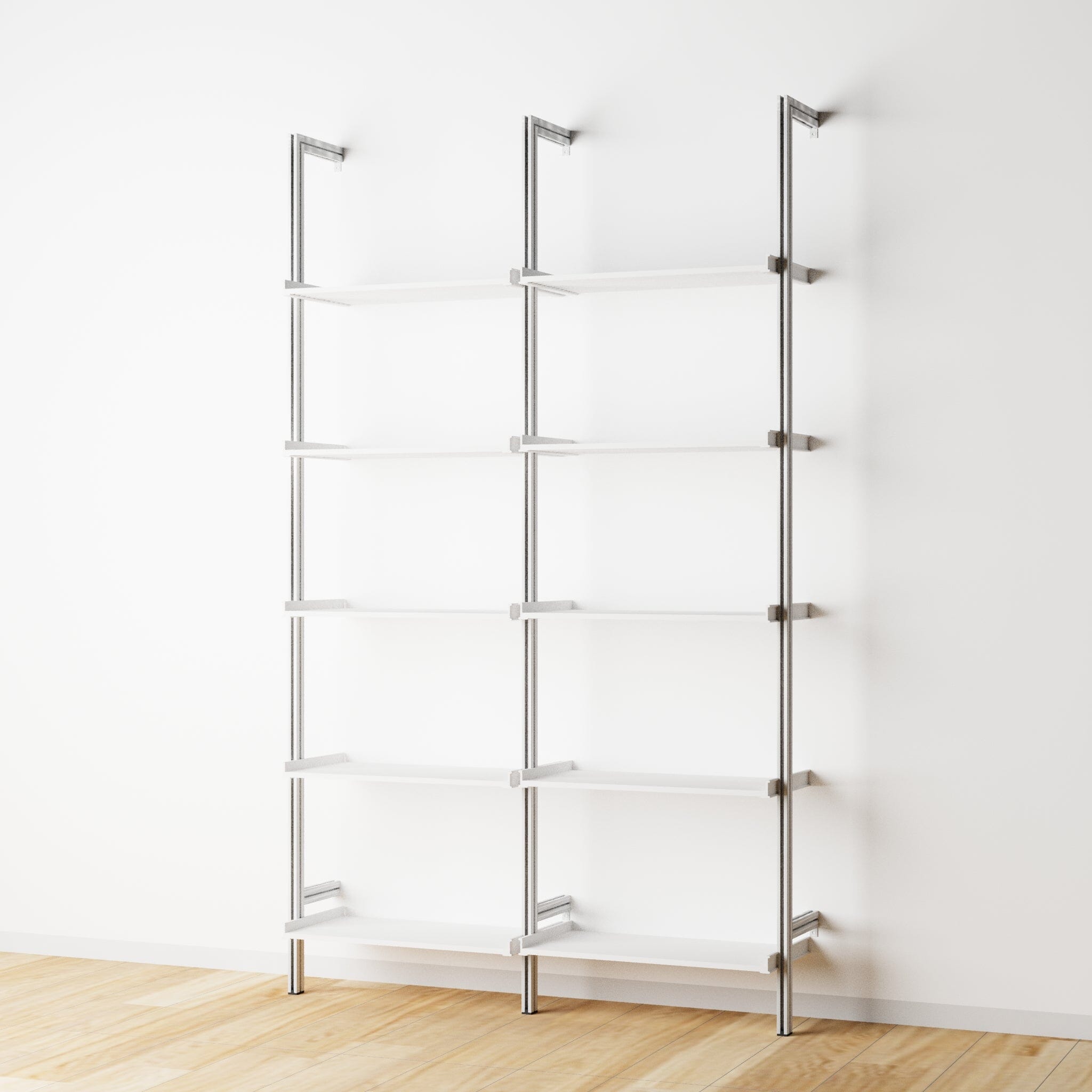 Modular Shelving Units - Aluminum Shelves