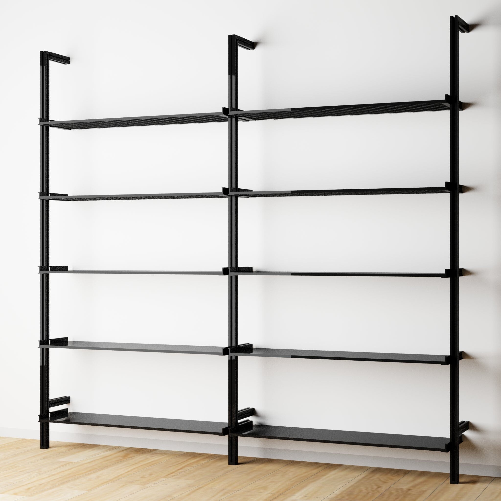 Modular Shelving Units - Aluminum Shelves