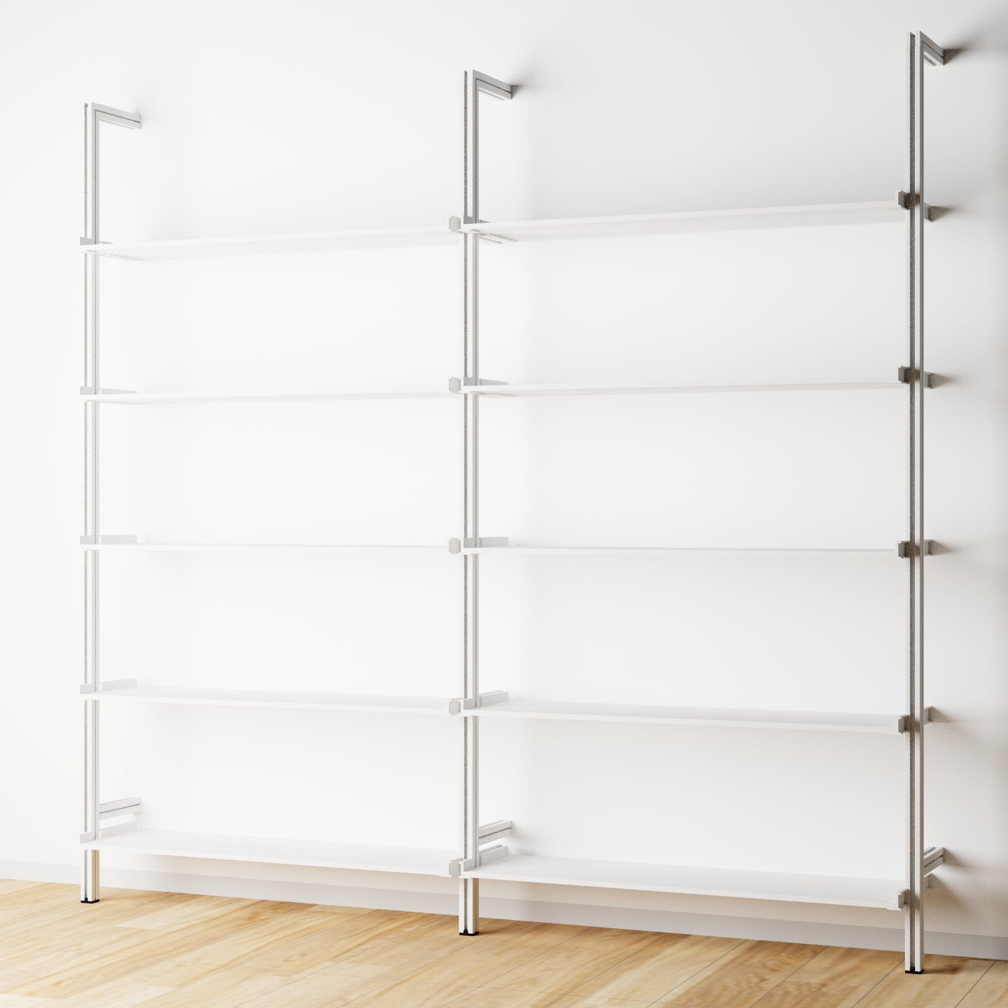 Modular Shelving Units - Aluminum Shelves