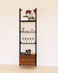 Retail Display Shelving with Base Cabinets