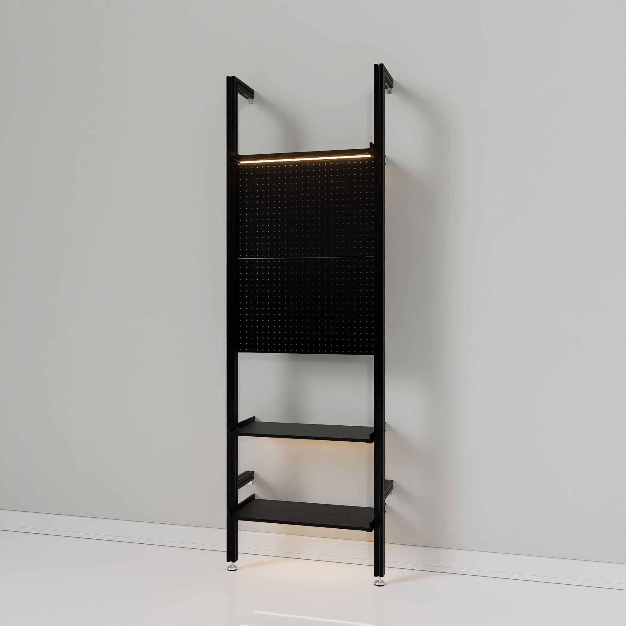 Retail Display with Pegboards