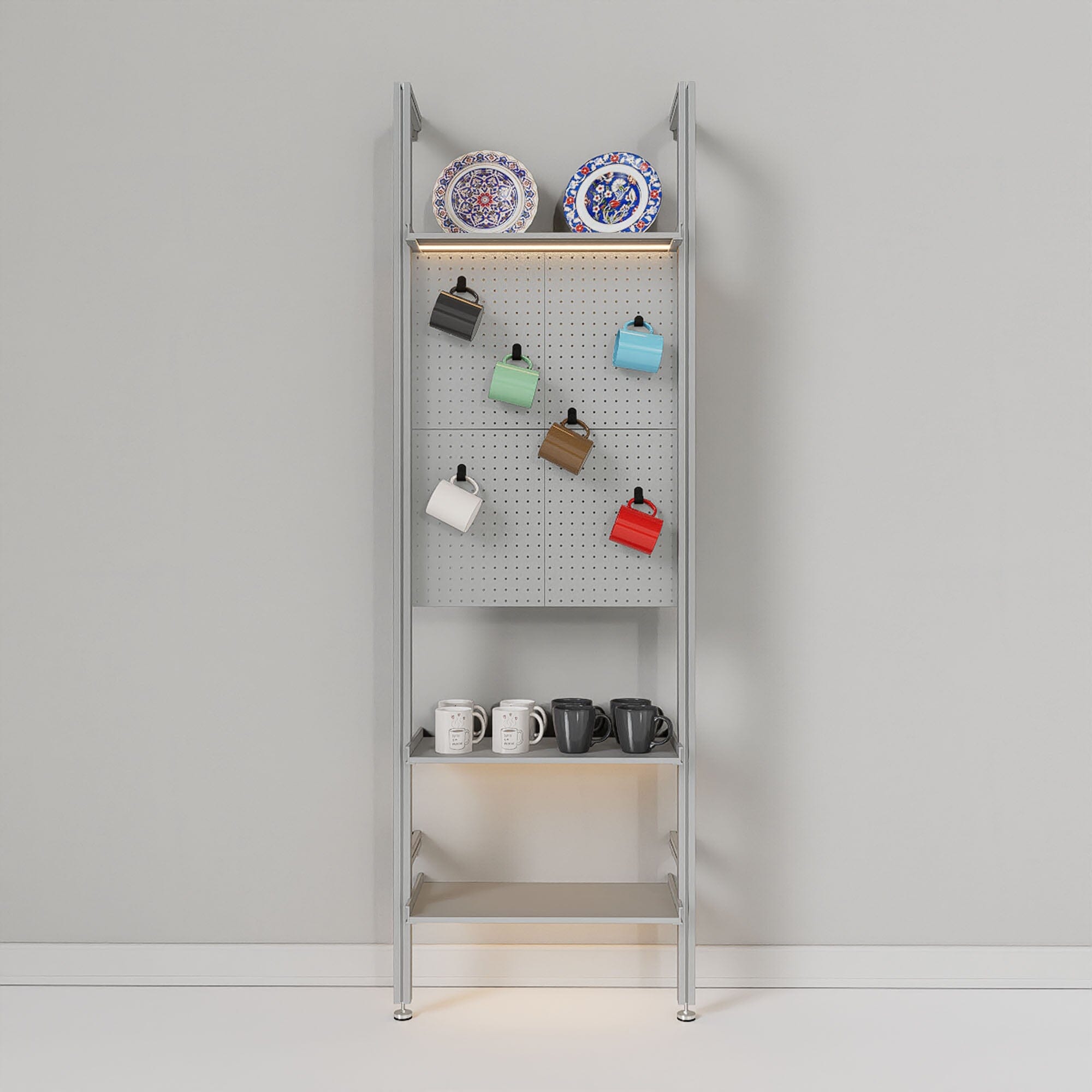 Retail Display with Pegboards