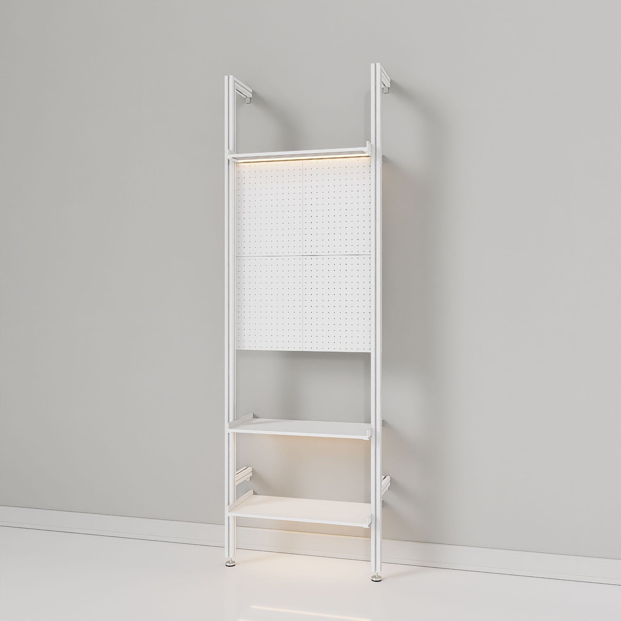 Retail Display with Pegboards