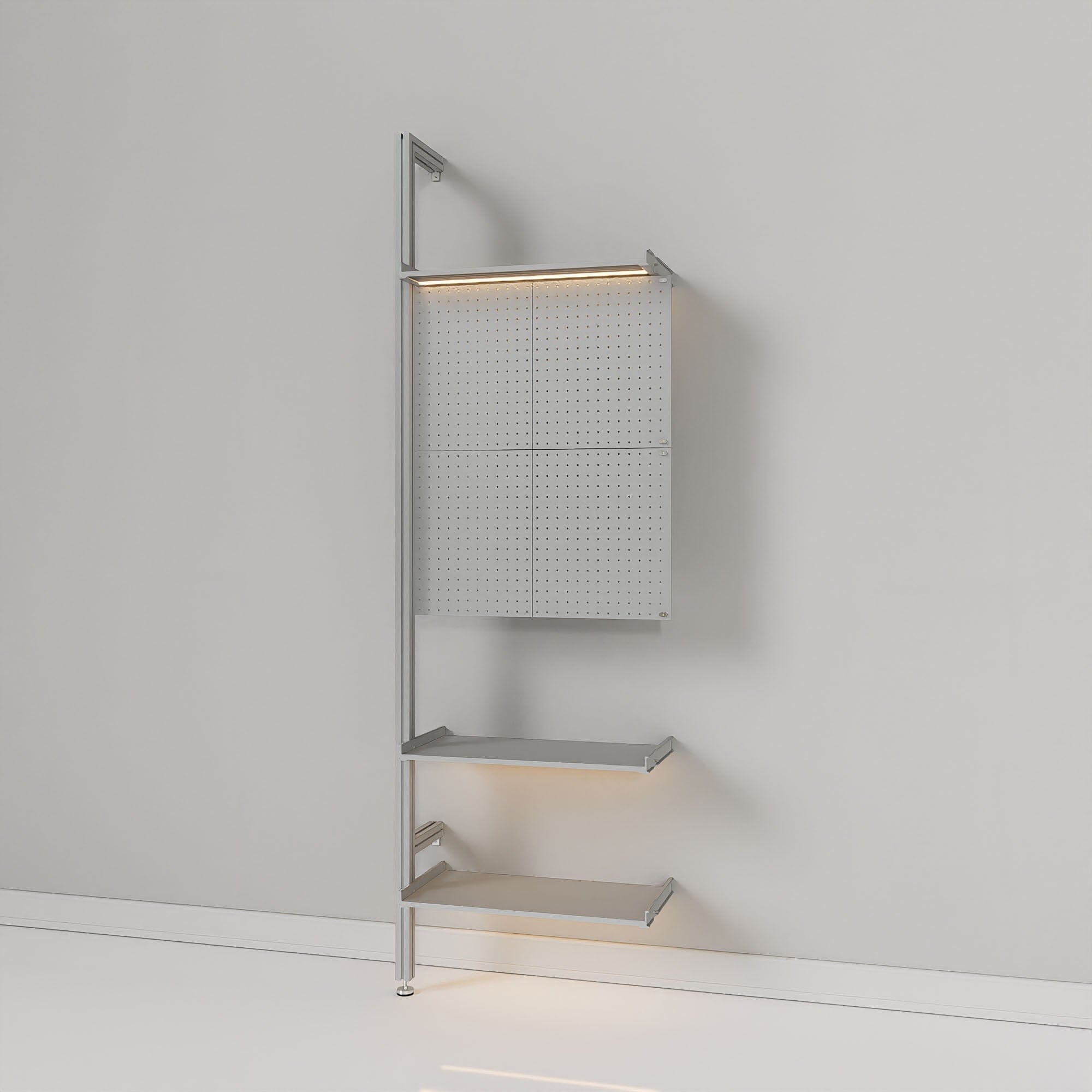 Retail Display with Pegboards