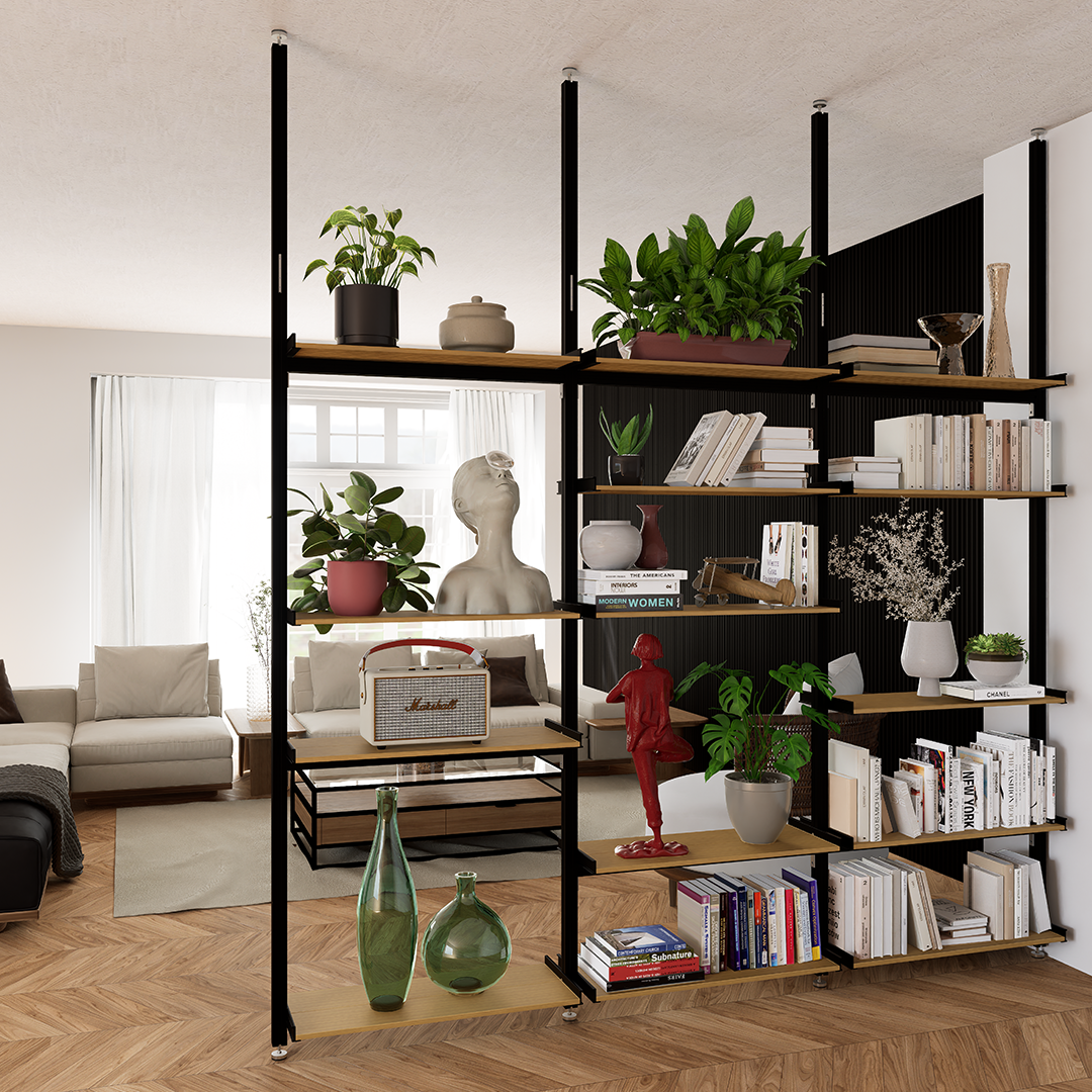 Modern shelving Room divider NYC