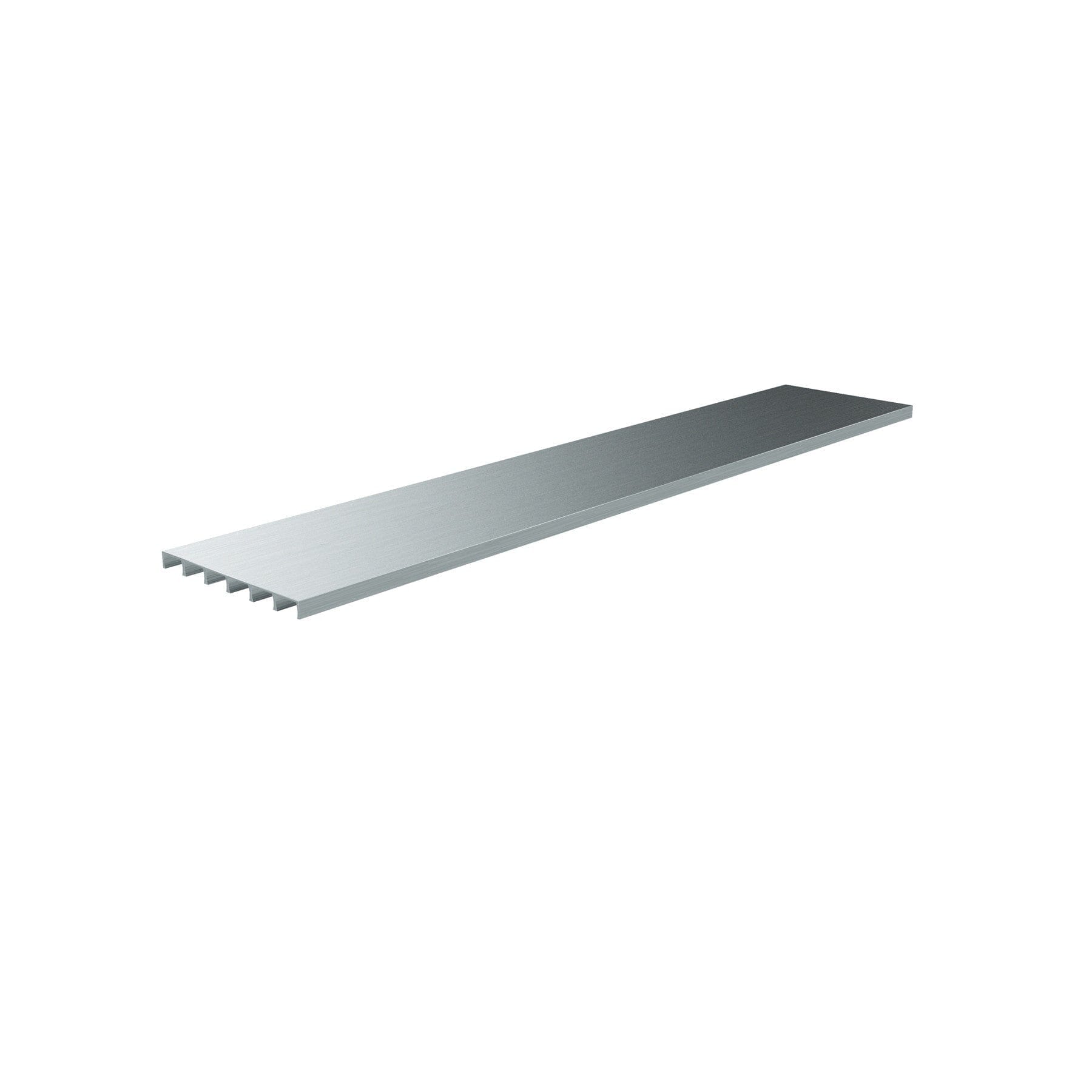 6" Deep Aluminum Shelves - Brackets Included