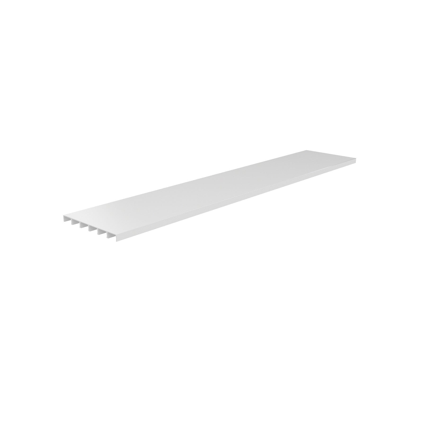 6" Deep Aluminum Shelves - Brackets Included