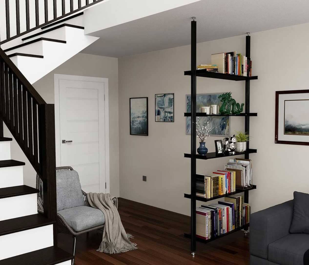 Quad Compression Pole