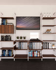 4 Bay Media Center Unit - 15 Color Options
