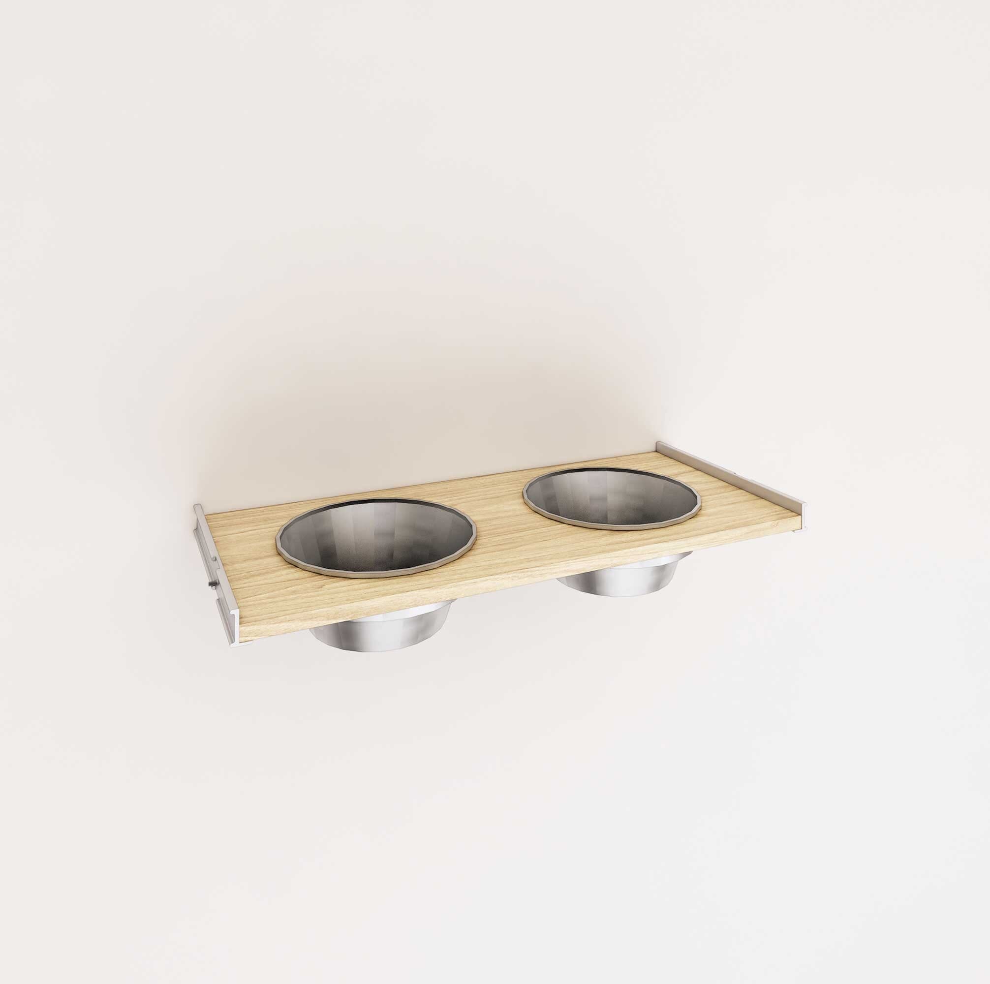 Pet Series Shelf for Dog/Cat Bowls