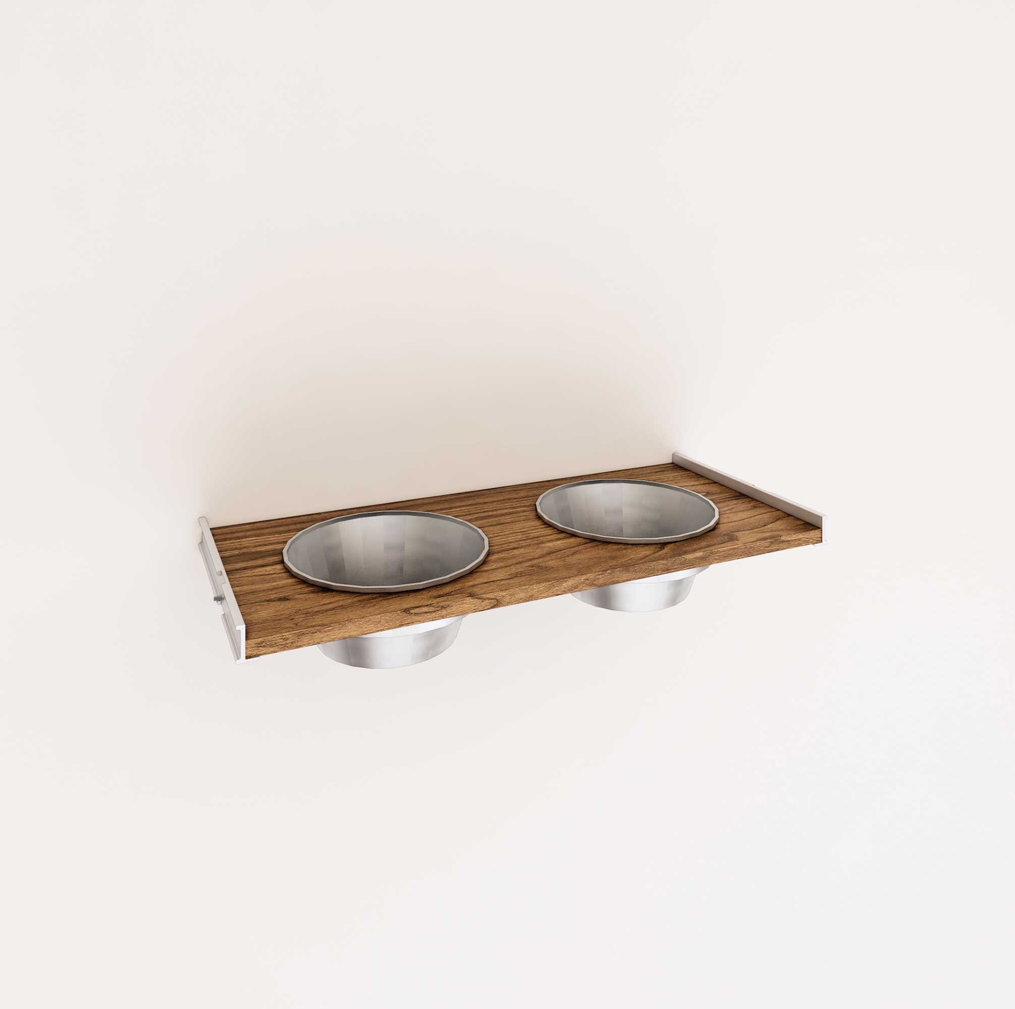 Pet Series Shelf for Dog/Cat Bowls