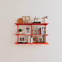 Wall Mounted Shelving Units - 3 Shelf Aluminum