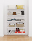 Adjustable Closet Shelving System - 5 Shelves.