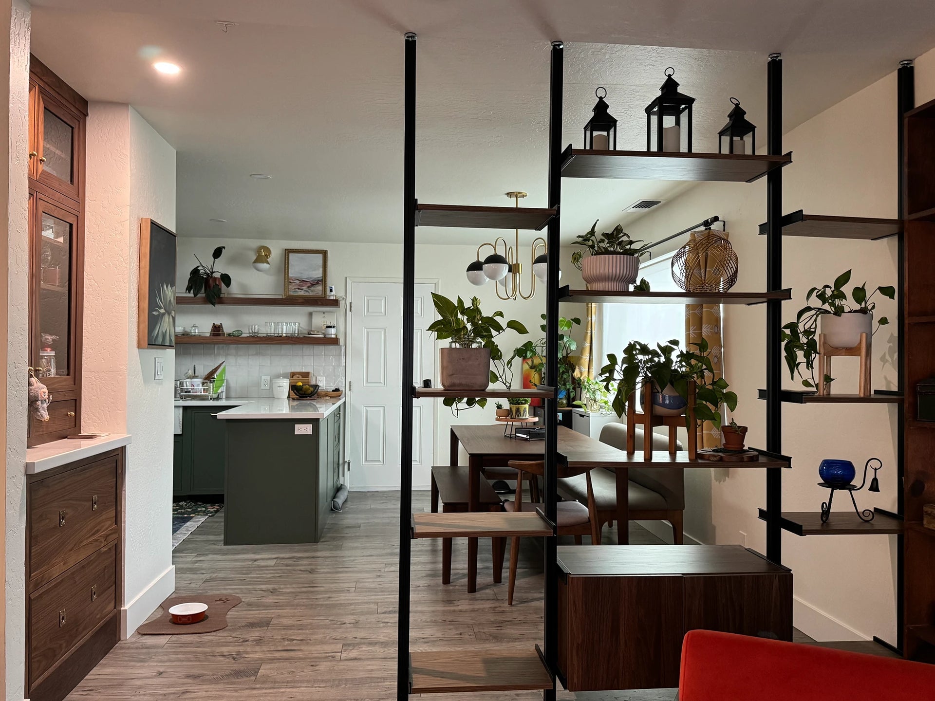 Room Divider Shelves for NYC Living