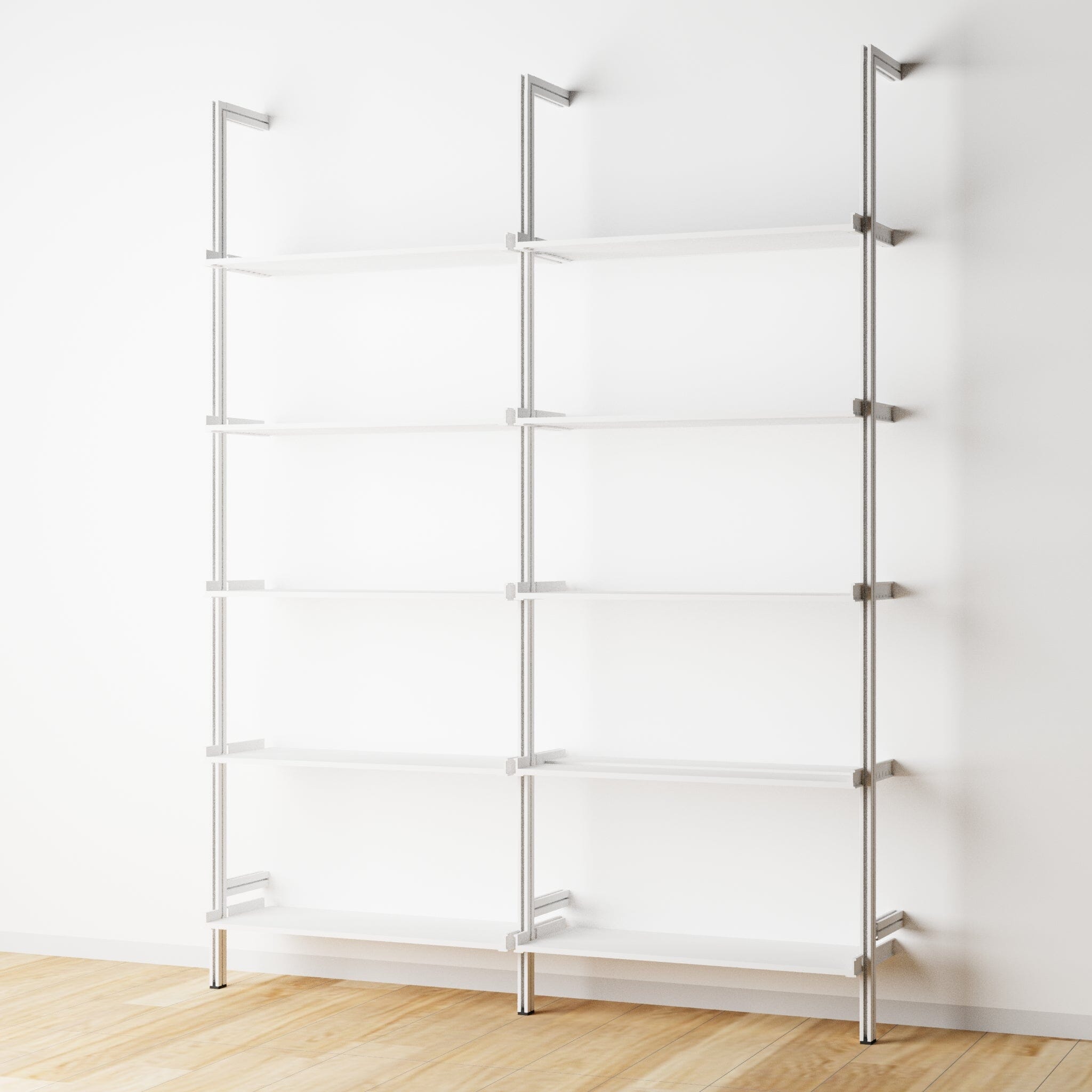 Modular Shelving Units - Aluminum Shelves