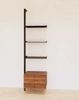 Retail Display Shelving with Base Cabinets