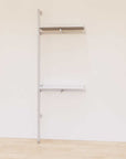 Retail Display Shelving Units with Front Hanging Hangers + Shelves