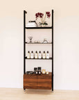 Retail Display Shelving with Base Cabinets