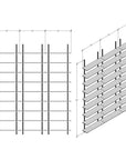 Wall Mounted DVD Storage Shelving