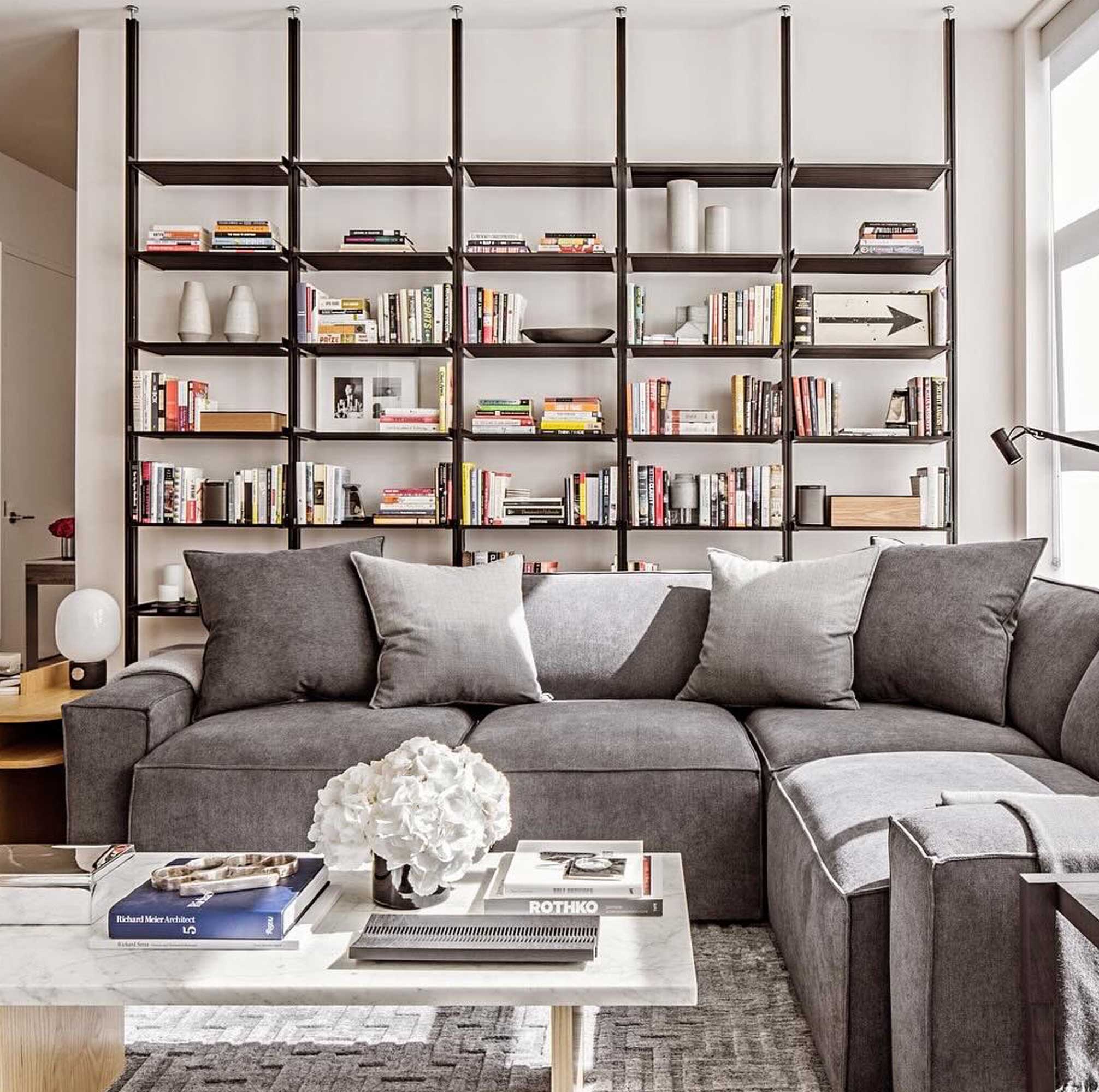 ModShelf Floor to Ceiling Room Divider Shelving