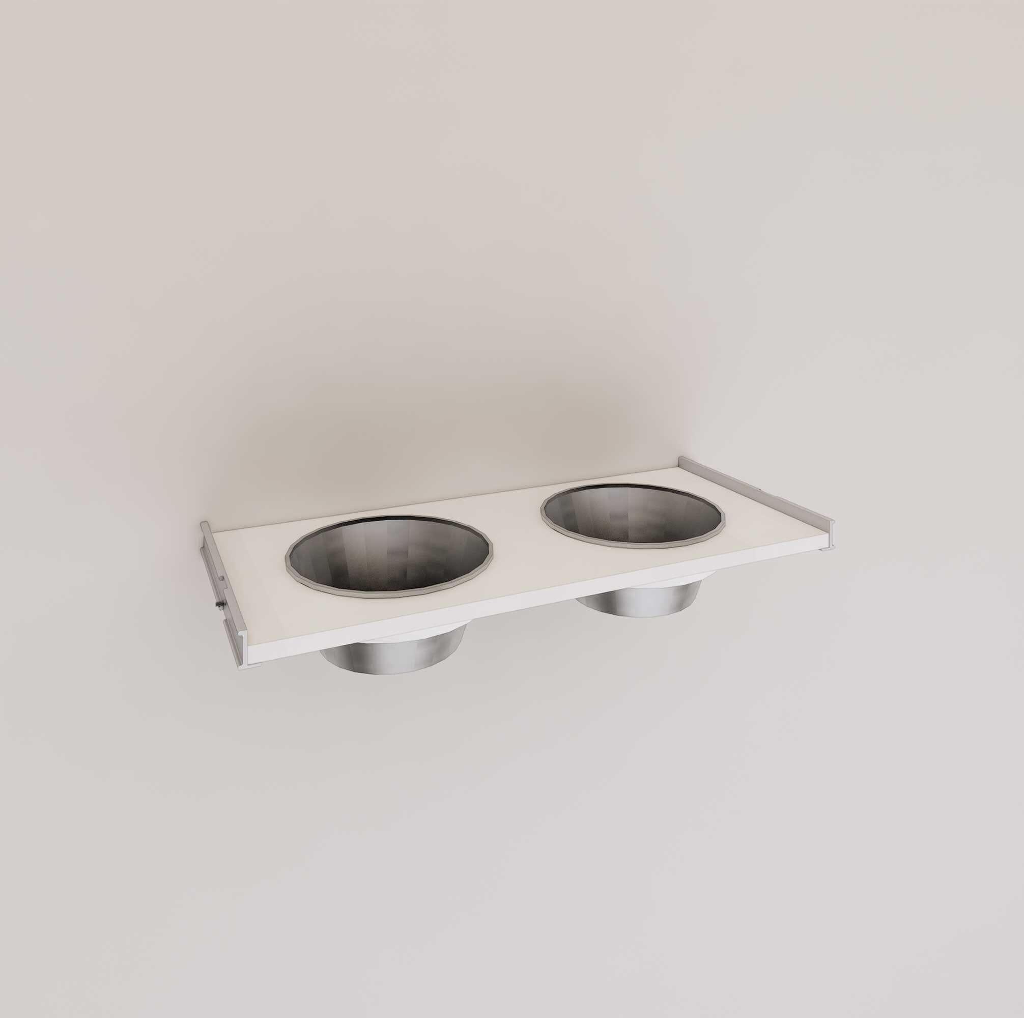 Pet Series Shelf for Dog/Cat Bowls