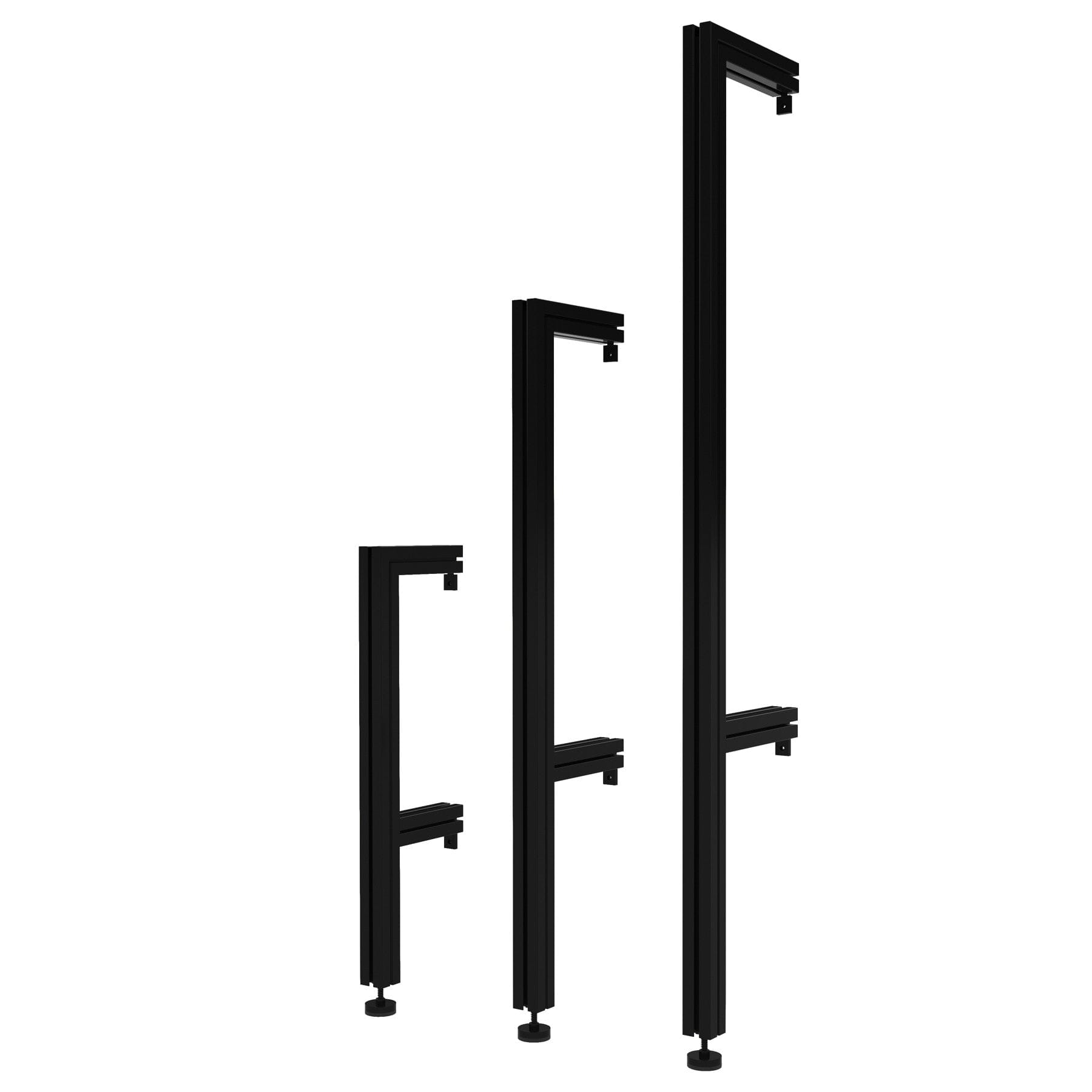 ISS Quad Semi Wall Mounted Pole (RAD/CLT Poles)