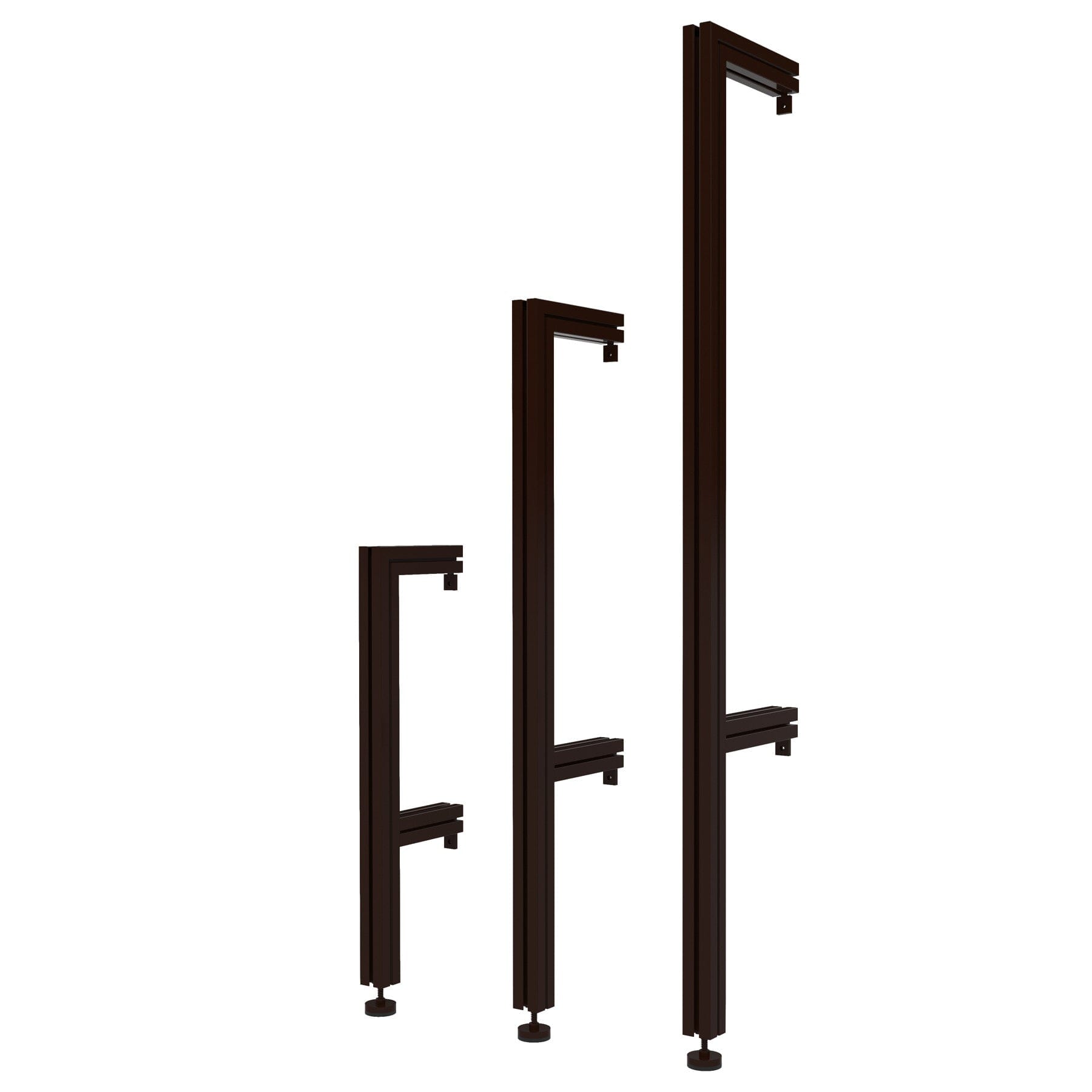 ISS Quad Semi Wall Mounted Pole (RAD/CLT Poles)